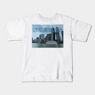 New York Midtown View Kids T-Shirt